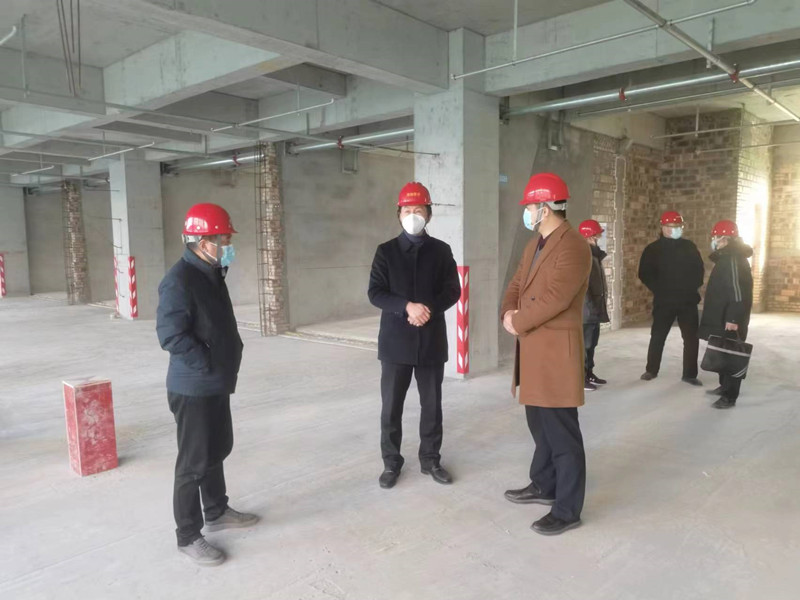 淮南市住建局領(lǐng)導(dǎo)蒞臨安徽天地圓國(guó)投鄰里項(xiàng)目部檢查指導(dǎo)工作